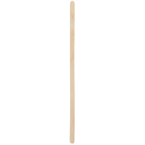 Choice 5 1/2" Eco-Friendly Unwrapped Wooden Coffee / Drink Stirrer - 1,000/Pack